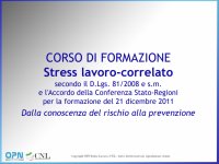 'CORSO DI FORMAZIONE LAVORATORI 